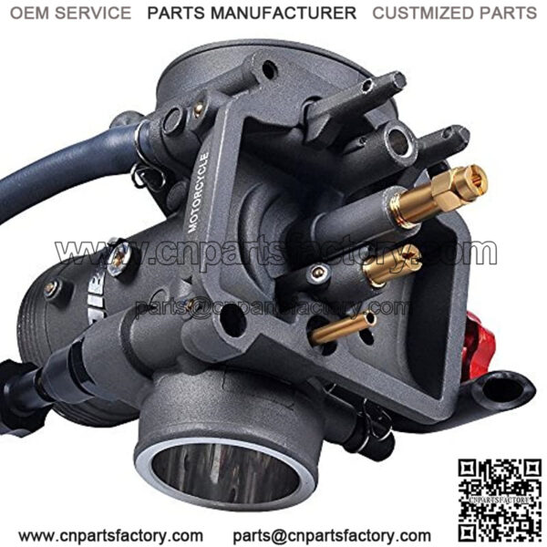 NIBBI Racing Performance Motorcycle Carburetor 26mm GY6 125CC Carburetor PE26mm With Carburetor Jets Fit YAMAHA KAWASAKI SUZUKI Apollo Dirt Bike Mini Bike SSR TTR KYMCO SYM TAOTAO GY6 Scooter Moped - Image 5