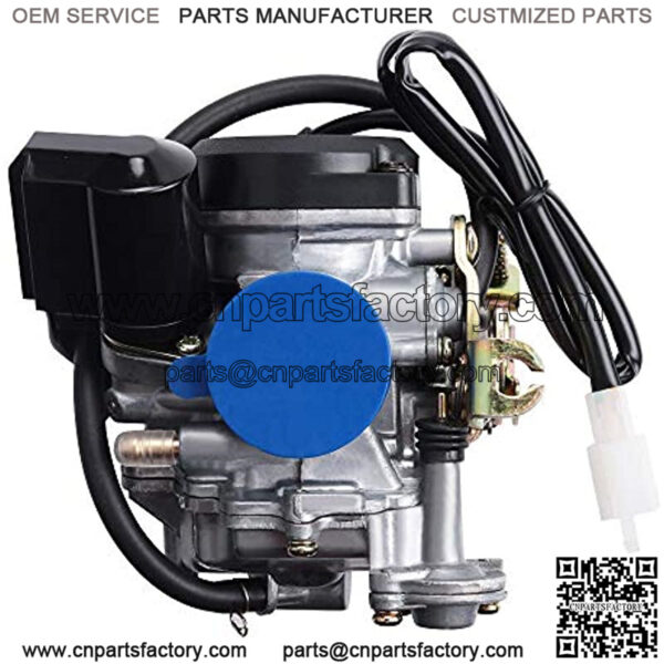 GY6 50cc Carburetor with Electric Choke for 18mm PD18J 139QMB Carburetor 49cc 50cc Scooter ATV Jonway Jmstar Tank Peace Dongfang Kazuma JCL - Image 2