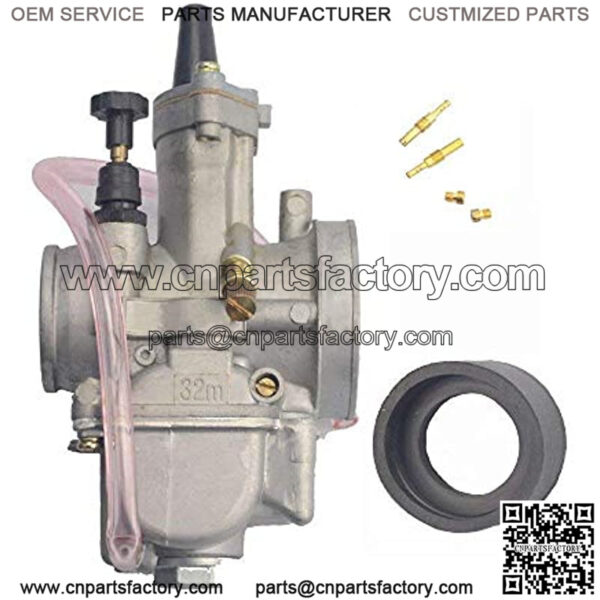 32mm Carburetor Replacement for Yamaha DT100/125/175/250 65SX CR80 NSR125 ATV Dirt Bike
