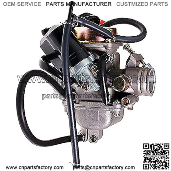 GY6 150CC COMPLETE CARBURETOR LANCE TANK BMX ZNEN PD24J CARB CHOKE - Image 3