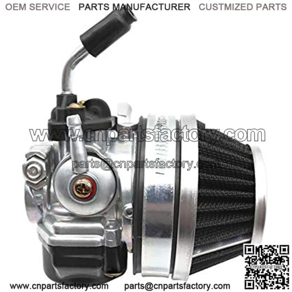 carburetor 49cc 66cc 70cc 80cc, for 2-stroke engine electric bicycle carburetor (black)