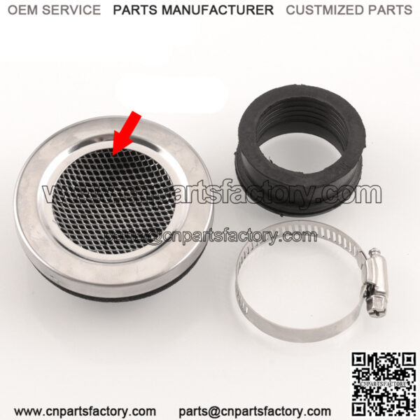 Small sports car mini motorcycle carburetor air filter set 47CC 49CC sponge filter modification accessories - Image 3