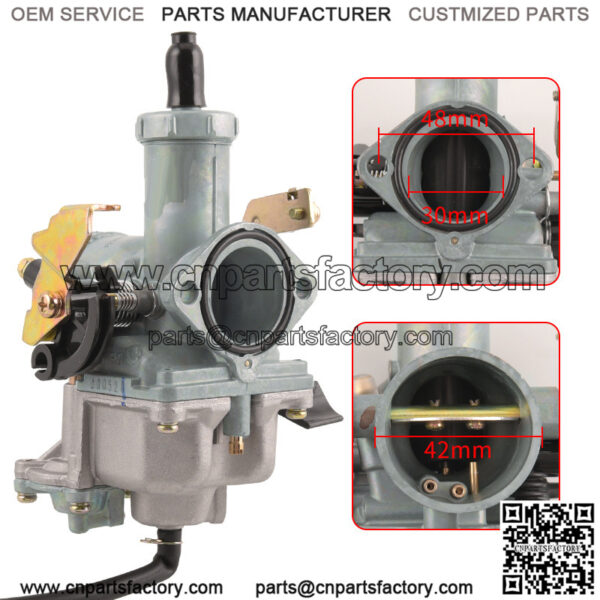 Off-road motorcycle modified PZ30 acceleration pump carburetor 30mm caliber ATV ATV 250 engine - Image 2