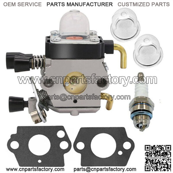 For stihl fs38 fs45 fs46 fs55 fs55r km55 hl45 km55r carburetor