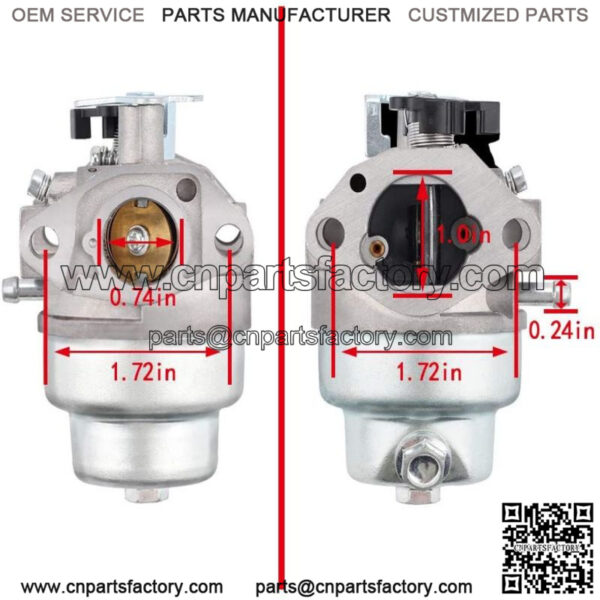 GCV160 carburetor for GCV160LA engine HRB216 HRR216 HRS216 lawn mower - Image 2