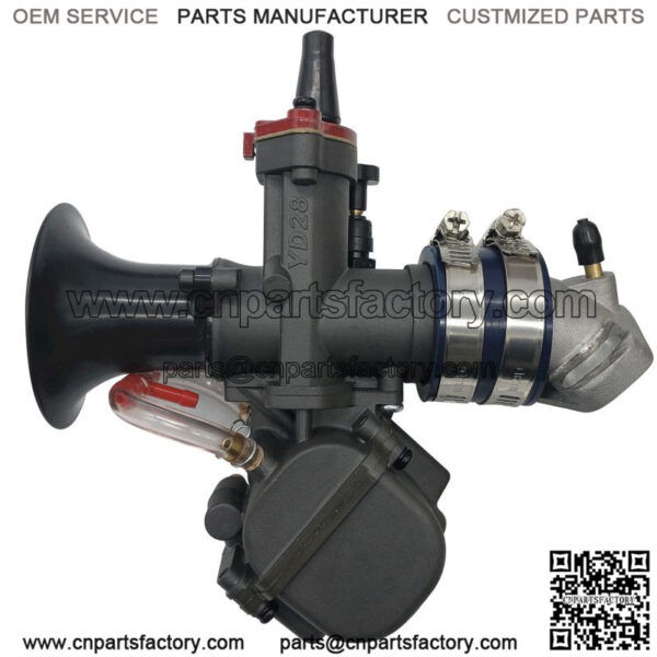 Motorcycle Carburetor YD28 Dual Stack Car YD-MJN28 30mm 28mm ebay
