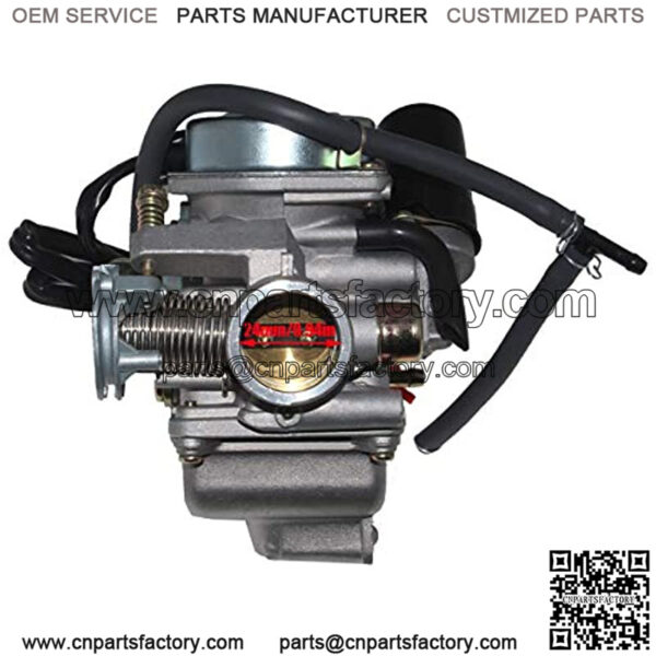 GY6 150cc Carburetor for GY6 4 Stroke Engines 125cc 150cc ATV Go Karts Scooter Mopeds QMJ/QMI157 QMJ/QMI152 / 24mm PD24J Carb - Image 4