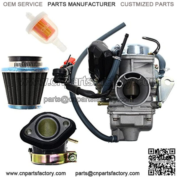 GY6 150cc Carburetor GY6 26mm Carb for Kazuma Baja Eagle Go Kart Carb with Air Filter