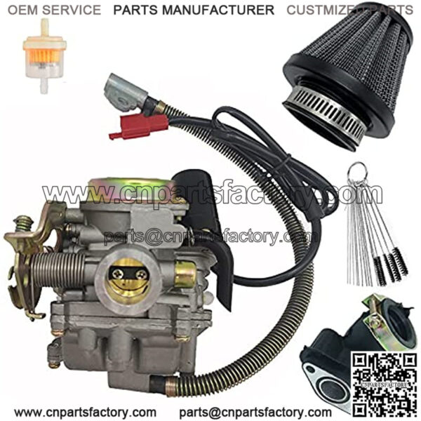 Firhot 139QMB Carburetor for GY6 50CC 49CC 4 Stroke Scooter Engine PD18J 18mm carb
