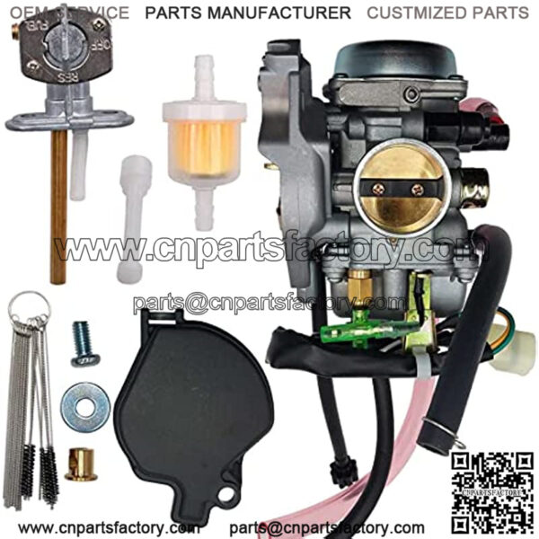KVF300 Carburetor Fit For Kawasaki Prairie 300 KVF300 KVF 300 KVF300B KVF300A Replace 1999 2000 2001 2002 15003-1534 15003-1437 2X4 4X4 ATV Carb
