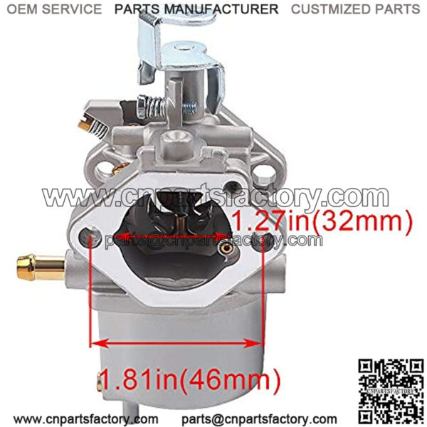 FE290 Carburetor + 1014523 Fuel Pump Replacement for Golf Cart Club Car DS Precedent Turf Carryall Carb 1018056-01 101805601 1019056-01 101905601 1016438 1016439 1016440 1016441 17561 1998-UP - Image 2
