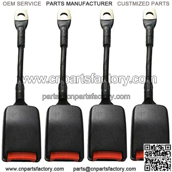 Universal 4 Passenger Golf Cart Set Front Rear Golf Cart Seat Belt Kit for EZGO, Yamaha, Club Car - Image 4