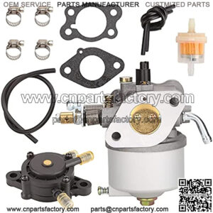 Golf Cart Carburetor Fuel Pump Kit for TXT Medalist Marathon 1991-up 4-Cycle with 295cc Engines