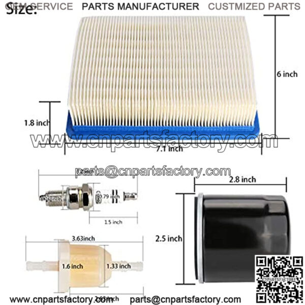Golf Cart Tune Up Kit for Club Car DS Gas Carts 1992-Up with FE290 FE350 Engines - Image 3