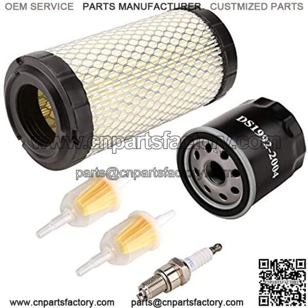 Golf Cart Tune Up Kit for Club Car Precedent 2004 up Gas Models with FE350 Kawasaki Motor, Include Air Filter Oil Filter Fuel Filter Spark Plug, Engine Maintenance Kit for Club Car Precedent - Image 3