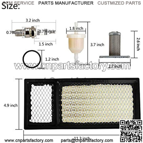 Golf Cart Tune Up Kit for EZGO TXT 1996-2005 4 Cycle Gas and EZGO Medalist 1994-1995 Vehicles - Image 3