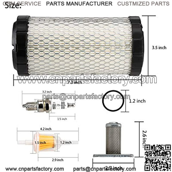 Golf Cart Tune Up Kit for EZGO TXT 2005-2009, EZGO RXV 2008-up, EZGO ST350 Workhorse 1996-Up Gas Vehicles - Image 5