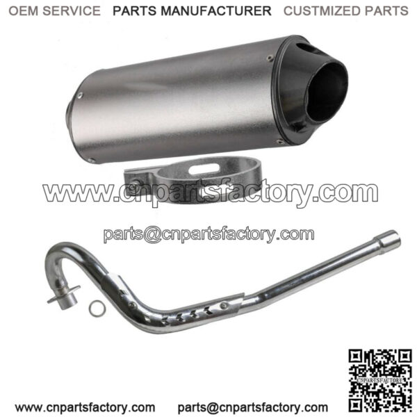 1.5" 38mm Exhaust Pipe Muffler for Dirt Pit Bike Yamaha TTR 110 TTR110 Motocross