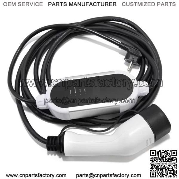 Portable EV Charger Level 1-2, 16A 24A 32A, 110 V 240V 250V- Electric Vehicle Chargers - Image 3