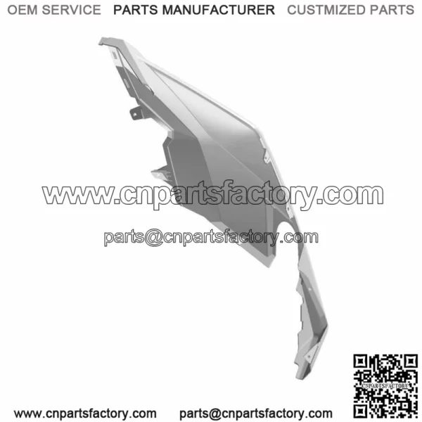 Polaris Fender, Front, Left, Indy Red,  OEM Part 5455882-293, Qty 1