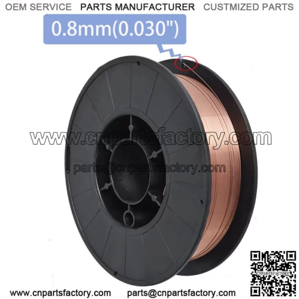 ER70S-6 .030" (0.8mm) Mild Steel MIG Welding Wire 10-lb Roll 2 Pack - Image 3