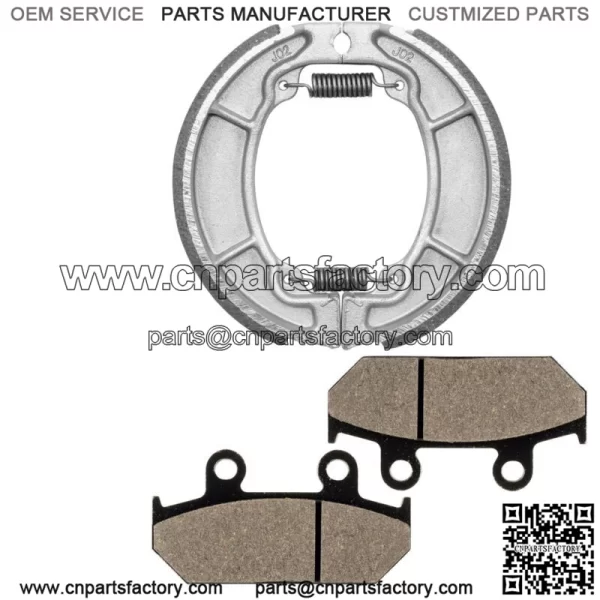 for Honda NX650 Nx 650 1988 1989 Front Brake Pads & Rear Brake Shoes