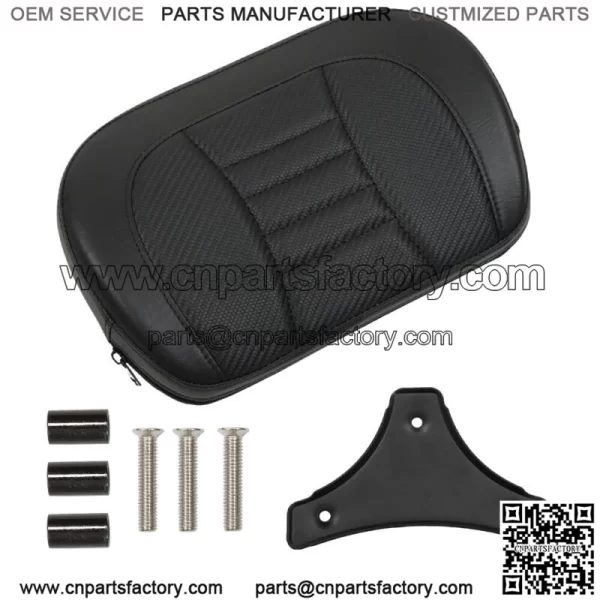 Sissy Bar Passenger Backrest Pad For Touring CVO Street Road Glide Road King - Image 2
