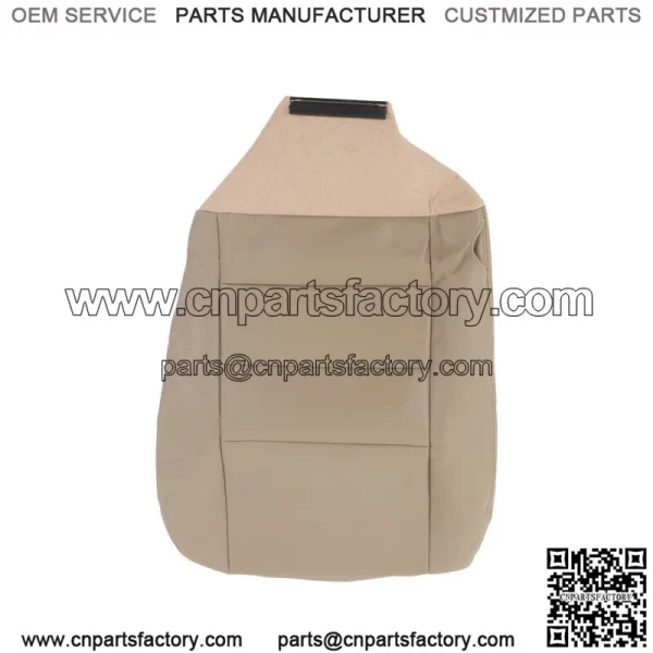 Front Left Right Perforated Seat Cover For 2002-2007 Ford F250 F350 F450 F550 - Image 2