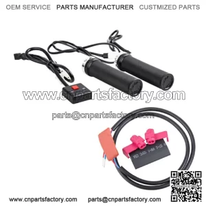 Lock-On Heated Grip Kit & Thumb Warmer Atv Polaris Honda Suzuki Can Am