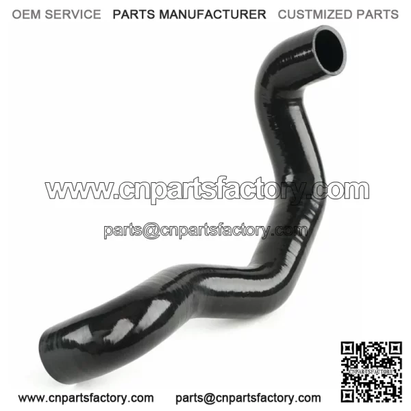 Silicone Charge Boost Tube Black Can Am Maverick X3 RR All Years (For: Can-Am)