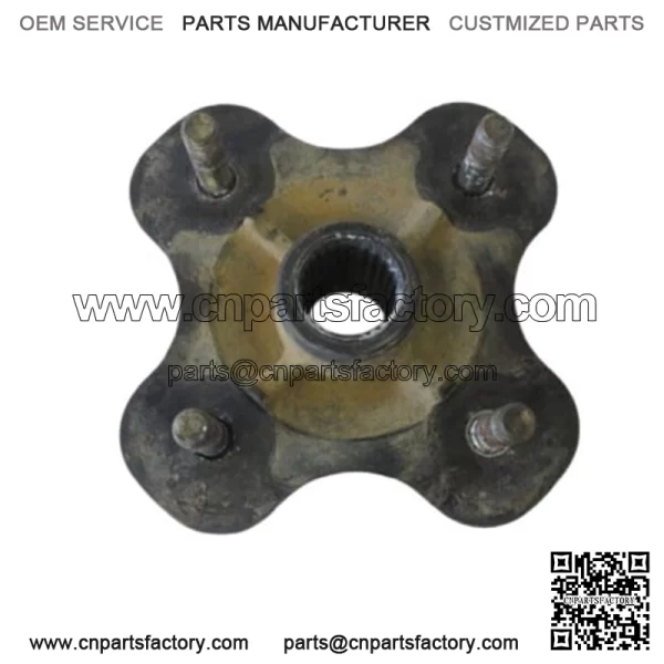 1999 Yamaha Grizzly 600 4WD ATV Used OEM Rear Left Wheel Axle Hub