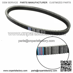 Drive Belt For Polaris 3211165 Snowmobile 600 800 Switchback Adventure / Rush