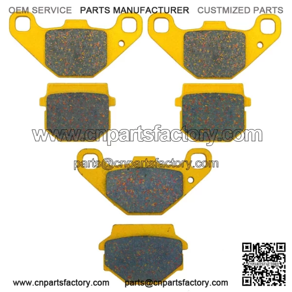 Traild CFMoto CForce 110 2023-2024 Ceramic Brake Pad Set Front & Rear (For: CF-Moto) - Image 2