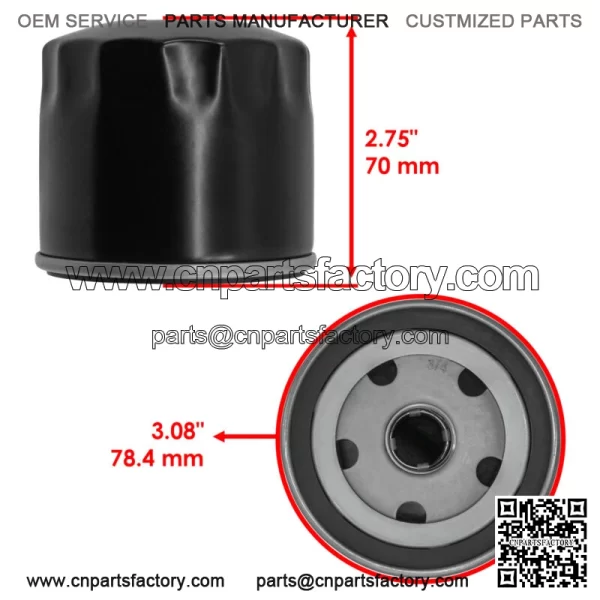 63-5004-00 2805001-S 063500400 Oil Filter For Kohler Bad Boy - Image 2