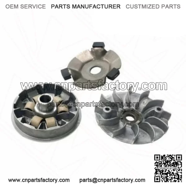 Drive Belt Variator Pulley Roller Set For Lexmoto Diablo 125 Euro 5 LJ125T-9M-E5 - Image 2