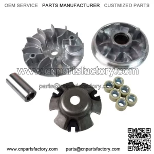 New Drive Belt Variator Pulley Roller Set for  Baotian Glow 125 BT125T-2
