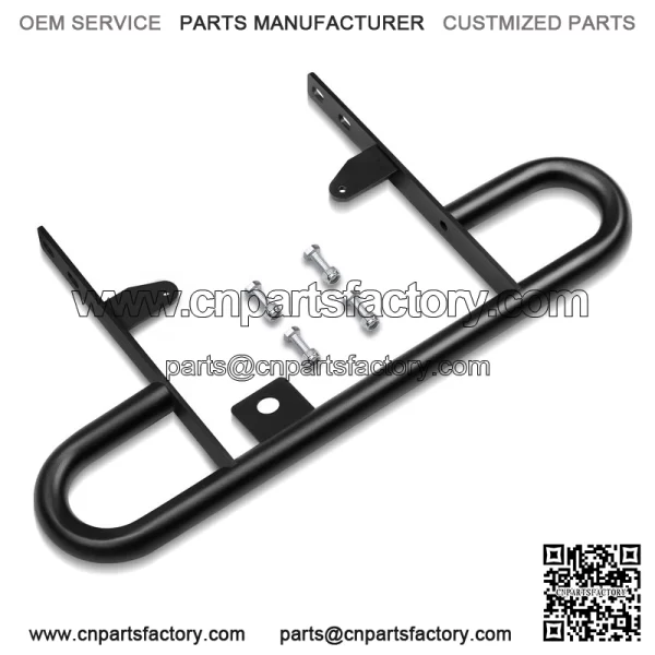 Rear Back Wide Grab Bar Bumper Black Carrier For 2004-Up Yamaha YFZ450 ATV - Image 4