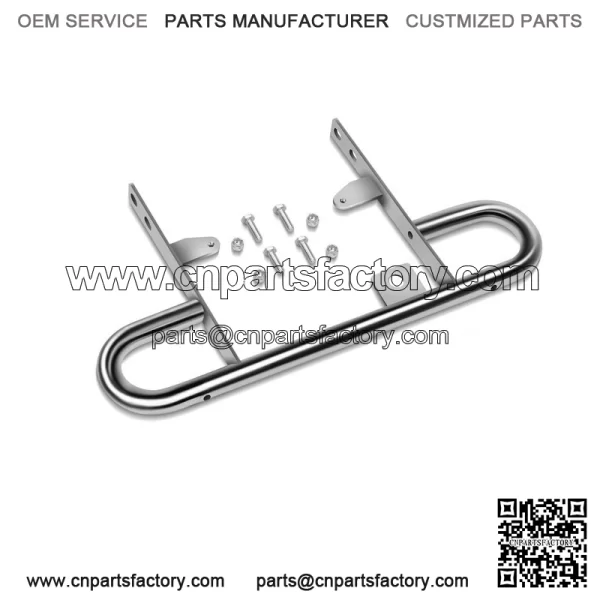 For 2004-2013 Yamaha YFZ450 ATV Rear Wide Grab Bar Bumper Chrome Carrier