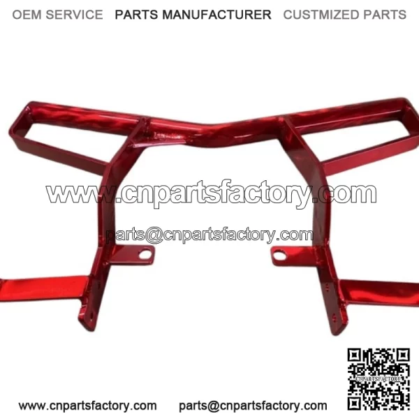 Yamaha Yfz 450r Grab Bar Bumper Rack Aluminum T6 09-25 Translucent Red - Image 3