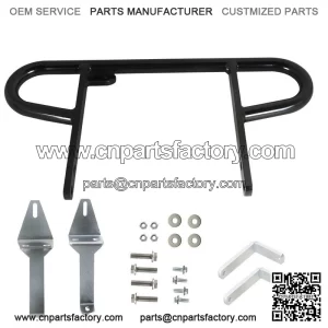 For Yamaha YFZ 450 Rear Wide Grab Bar Bumper Alba Racing Black 199 T2 B