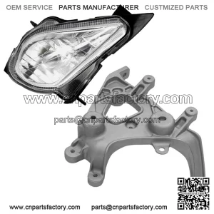Front Fender Right Headlight & Bracket For Yamaha Raptor 700 YFM700 2006-2012
