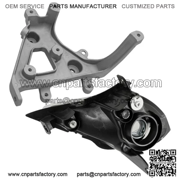 Front Fender Right Headlight & Bracket For Yamaha Raptor 700 YFM700 2006-2012 - Image 4