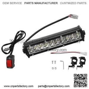 LED Headlight Light Bar + Switch For Yamaha Raptor 700 R 125 250 Banshee Blaster