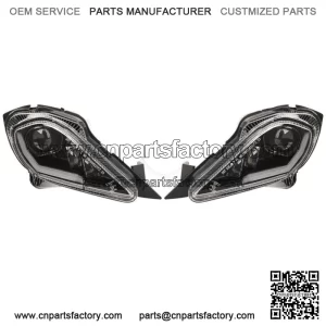 2PCS LED Headlights Head Lamps For Yamaha YFZ 450 Raptor 350 700 700R 2006-2023