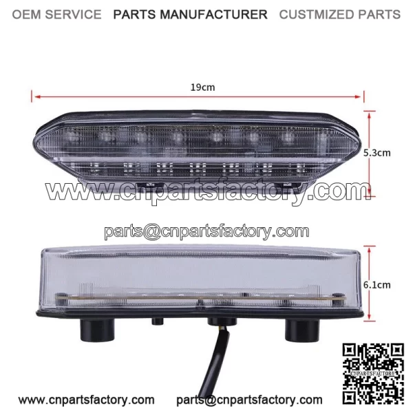 New LED Tail Light Taillight for 2006-2009 YAMAHA YFZ450 YFZ 450 5TG-84710-21-00 - Image 2