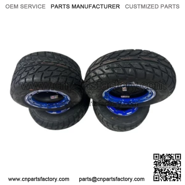 G3 Beadlock Wheels Sunf A021 Street Road Tires Yamaha YFZ450 YFZ450R - Image 3