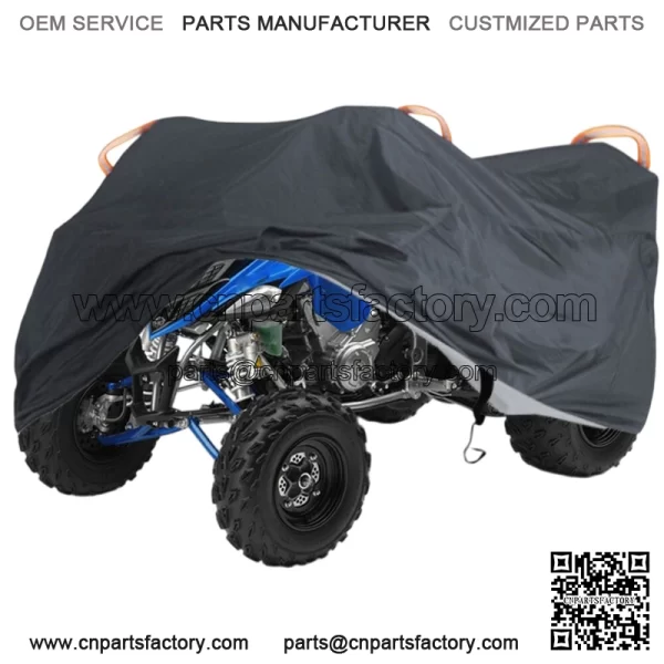 Waterproof ATV Cover Storage Sun Protection For Yamaha Raptor 350 660R 700 700R