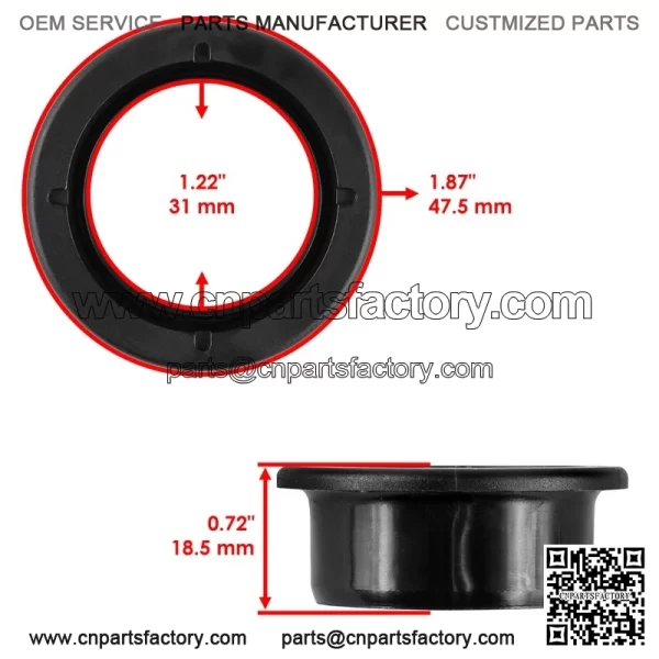 Rear Control Arm & Knuckle Bushing For Polaris Sportsman 570 X2 Touring 18-2023 - Image 2