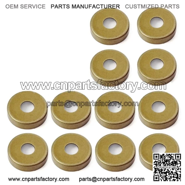 12X Front A Arm Bushing & Seal Caps Kit for Yamaha YFZ450 YFZ450R YFZ450X 04-22 - Image 2