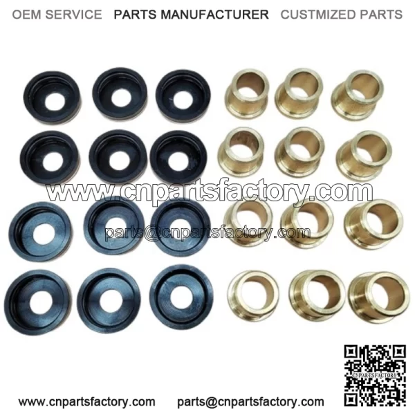 12PCS A-Arm Bushings & Dust Cover Caps Kit for Yamaha YFZ450 YFZ450R YFZ450X - Image 3